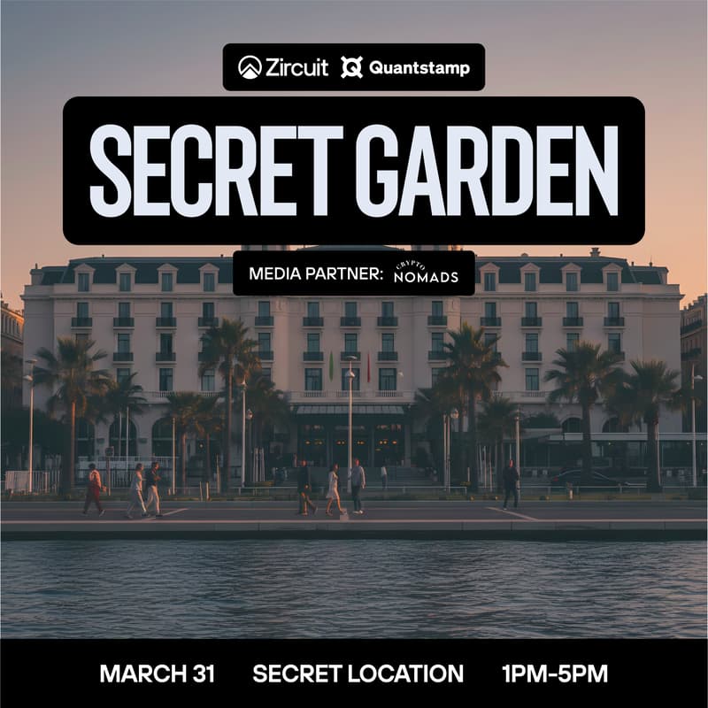 Cover Image for Quantstamp x Zircuit Present The Secret Garden | ETHCC 2026