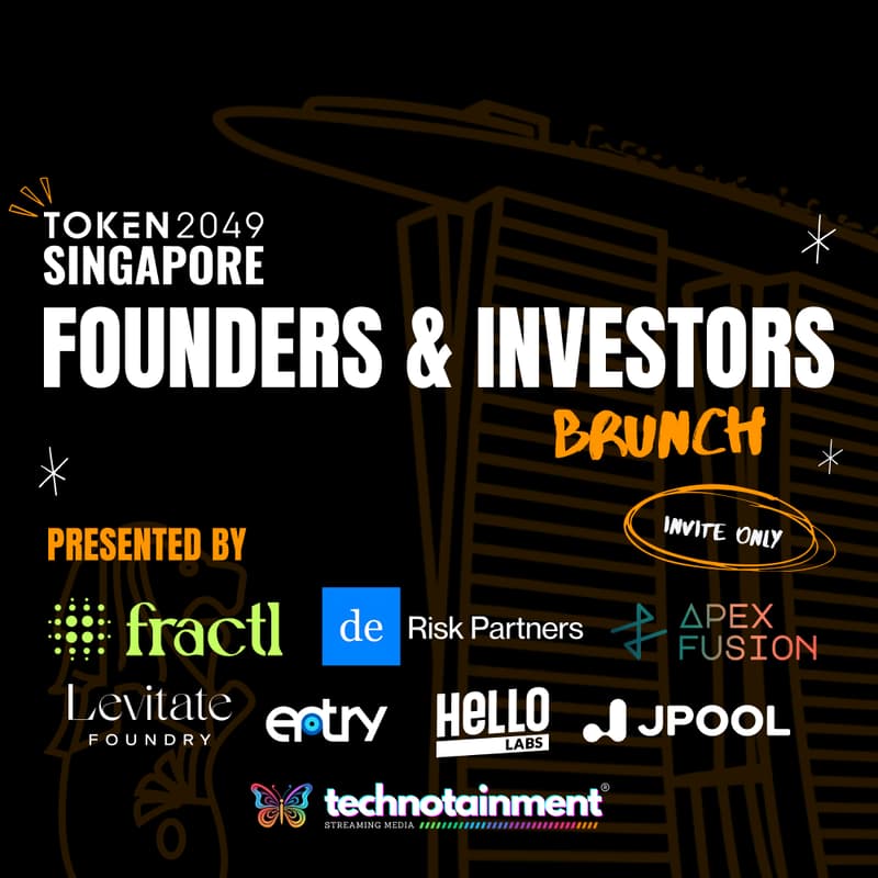 Cover Image for Token2049 Singapore Founders & Investors Brunch β¨ (invite only)