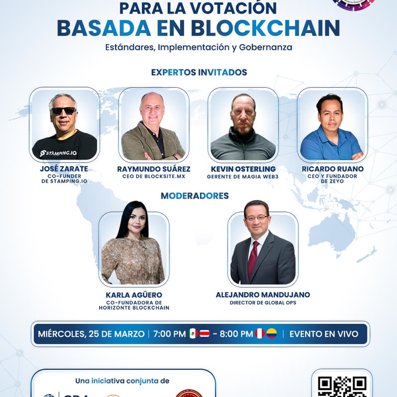 Cover Image for Comité Latinoamericano de Blockchain para la Innovación Electoral (CLIE)