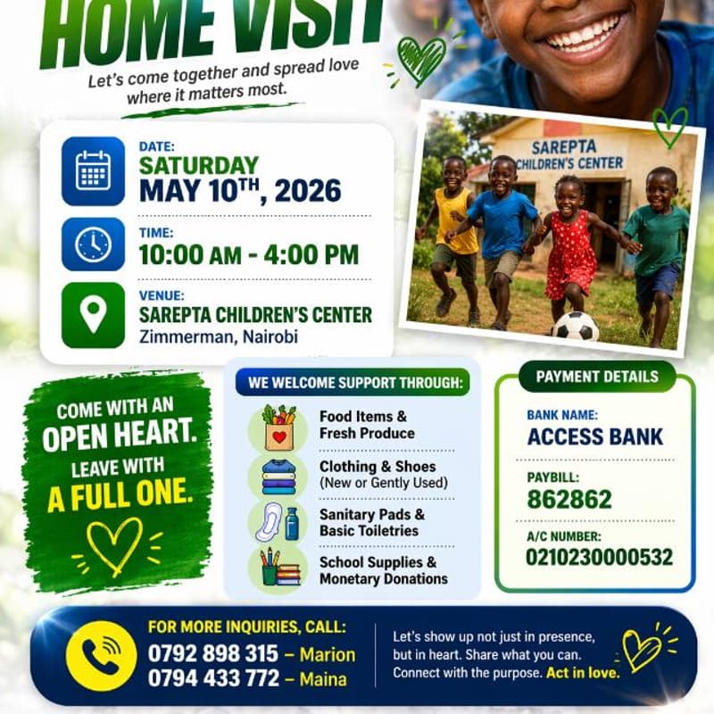 Cover Image for Sarepta Children’s Home Visit 5/5