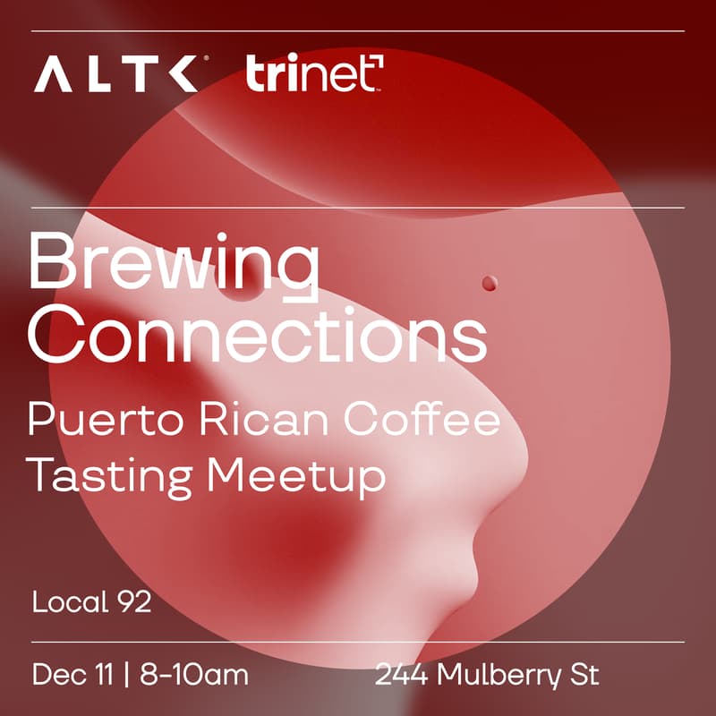 Cover Image for December Brewing Connections - Puerto Rican Coffee Tasting Meetup