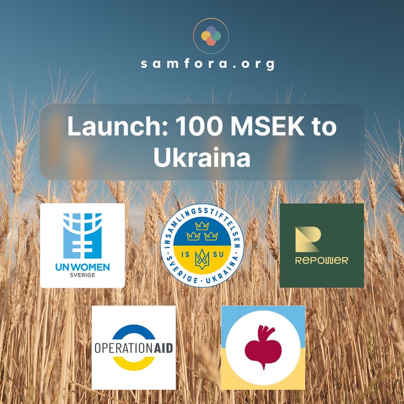Cover Image for Launch 100 MSEK to Ukraine @ Norrsken