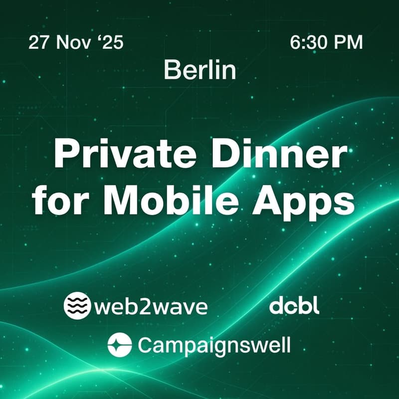 Cover Image for Exclusive dinner for Mobile Apps founders