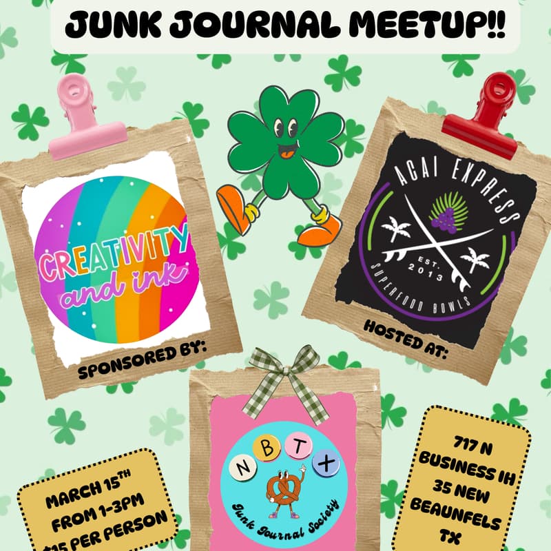 Cover Image for Açaí You At The Junk Journal Meetup!