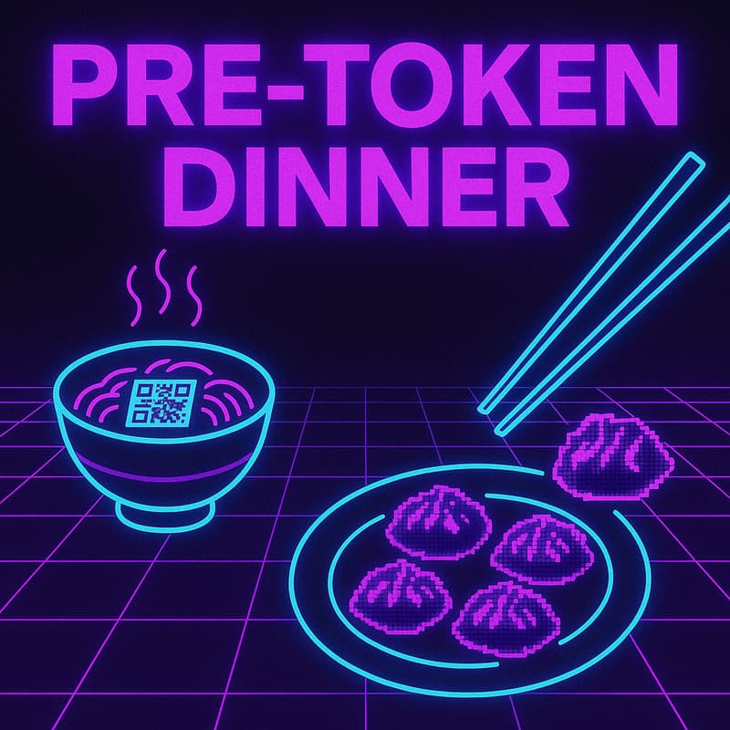 Cover Image for Pre-Token Dinner