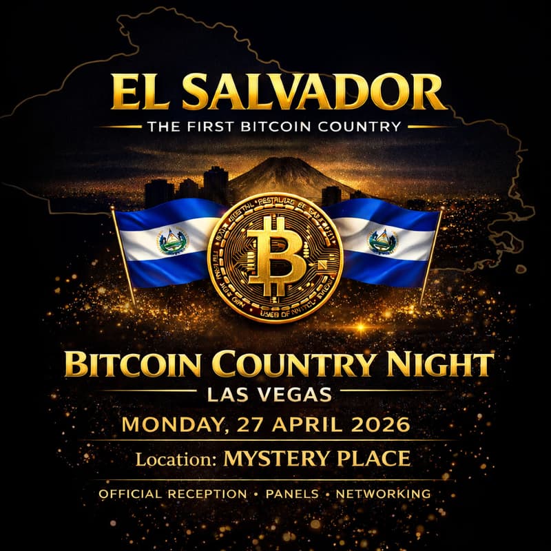 Cover Image for El Salvador                                  Bitcoin Country Night