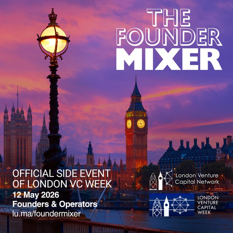 Cover Image for The Founder Mixer - London VC Week Side Event