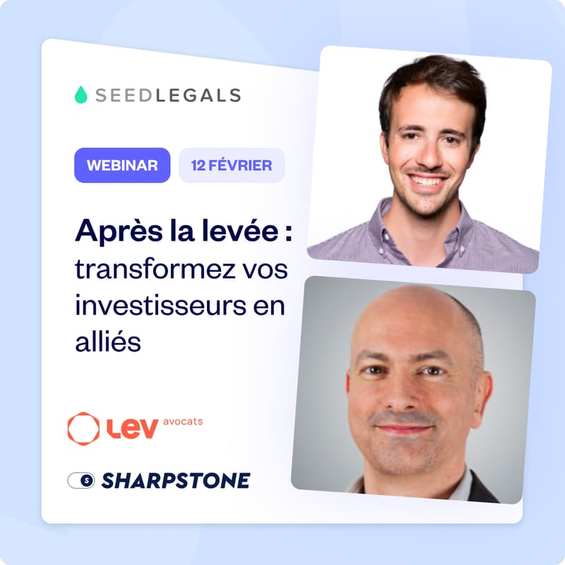 Cover Image for Après la levée : transformez vos investisseurs en alliés