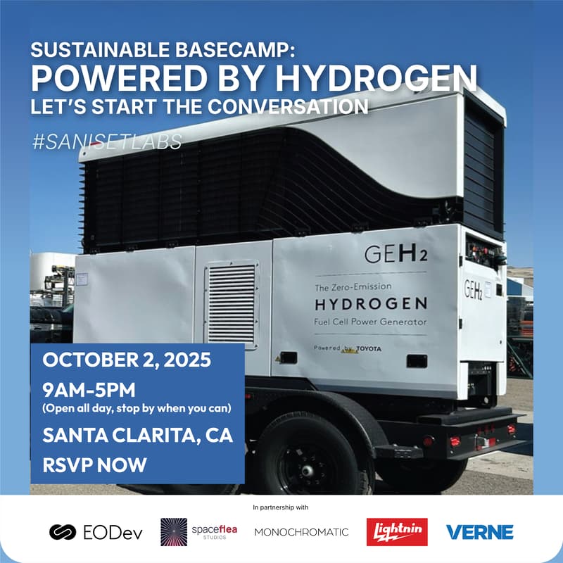 Cover Image for SUSTAINABLE BASECAMP: POWERED BY HYDROGEN 10.02.2025