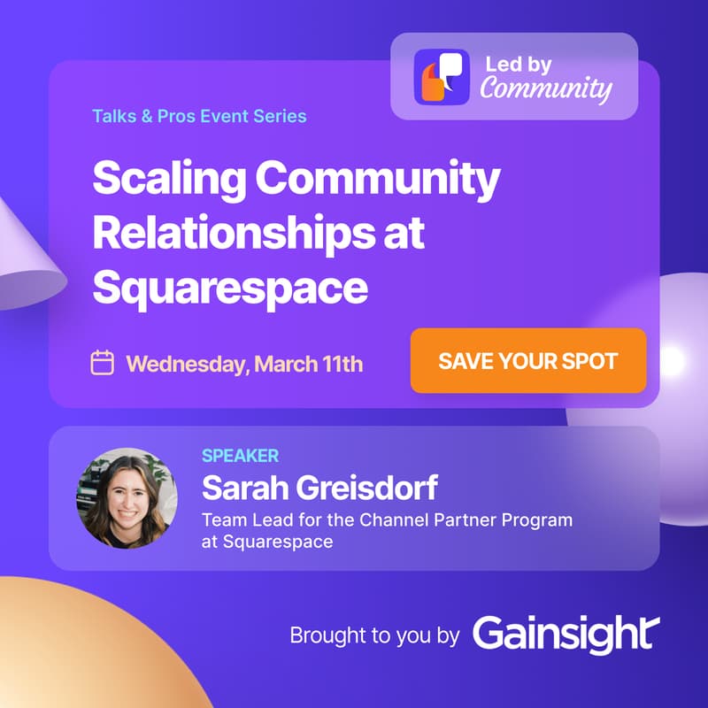 Cover Image for Scaling Community Relationships at Squarespace