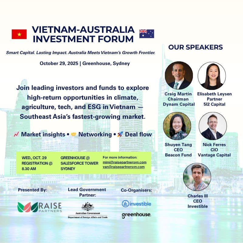 Cover Image for Vietnam - Australia Investment Forum