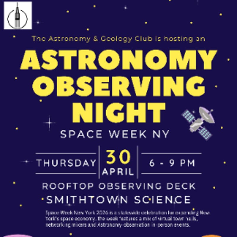 Cover Image for Space Week Observing