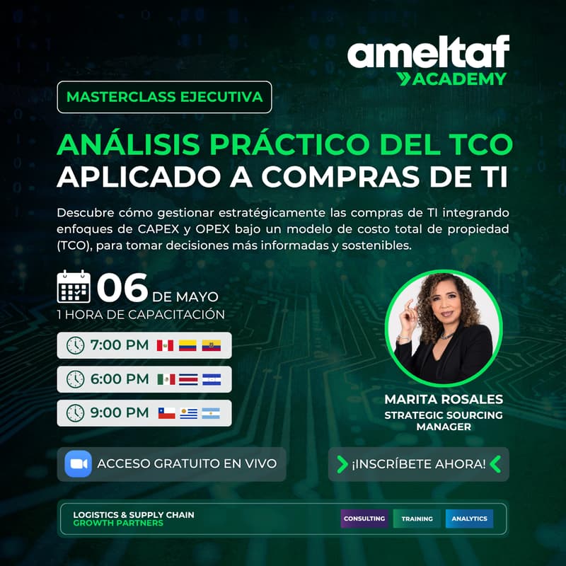 Cover Image for Análisis Práctico del TCO Aplicado a Compras de TI