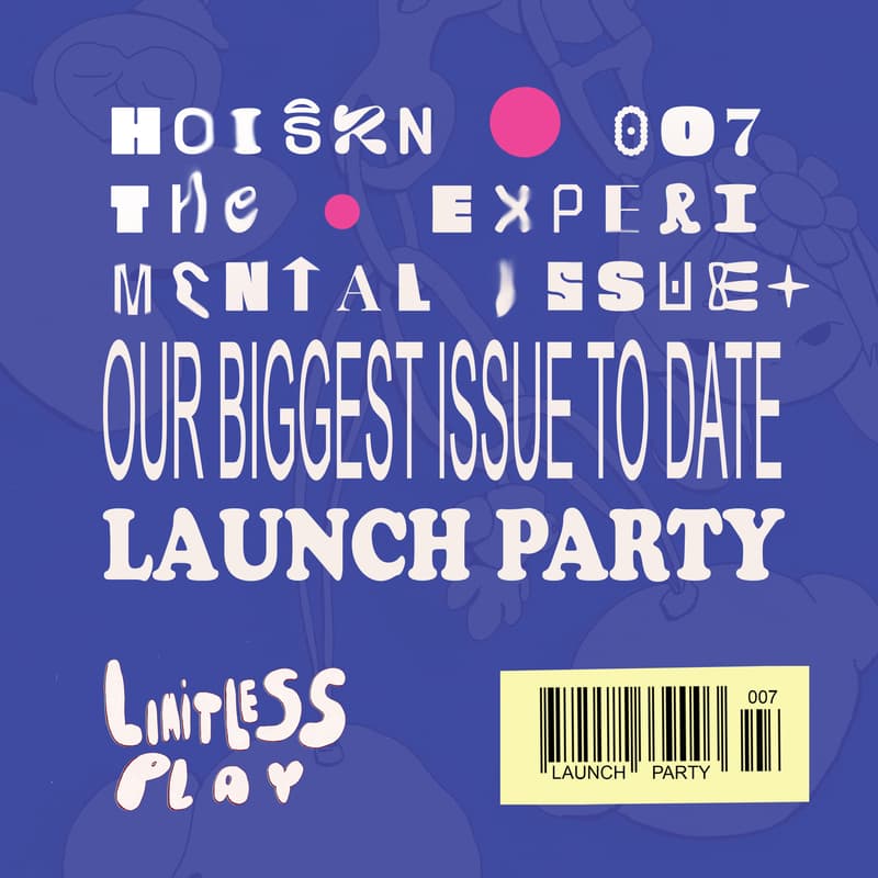 Cover Image for HOISZN The Experimental Issue 007 launch party