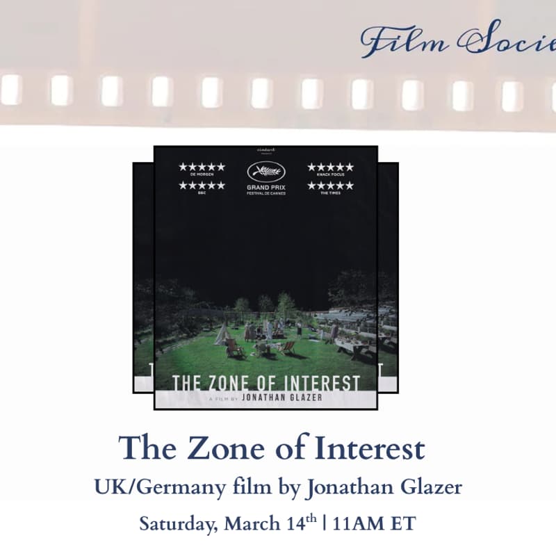 Cover Image for Film Society Presents: "The Zone of Interest"