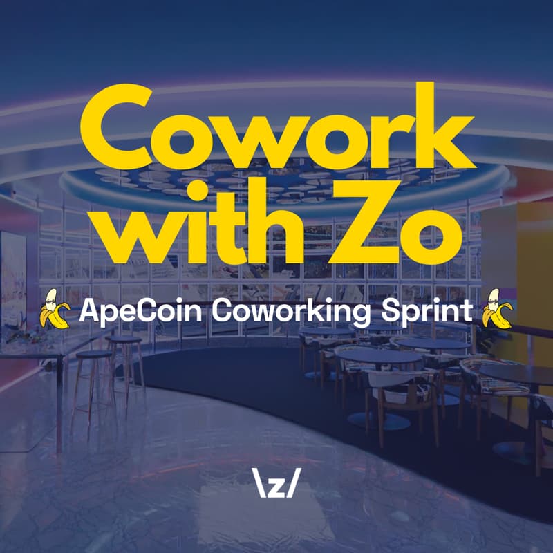Cover Image for Cowork with Zo: ApeCoin