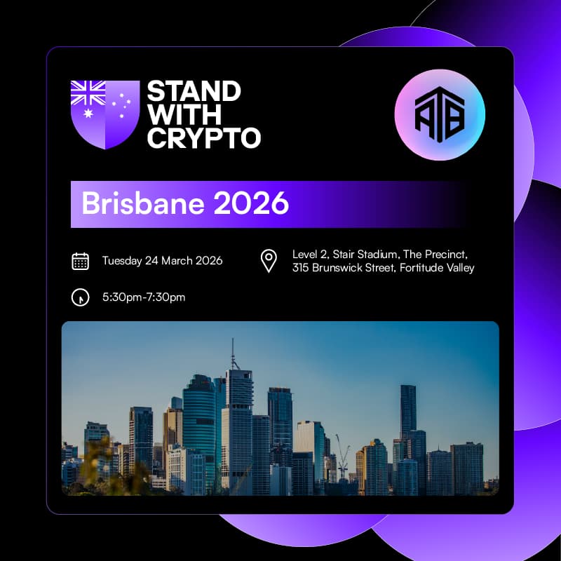 Cover Image for Stand With Crypto Australia Brisbane Meetup 2026