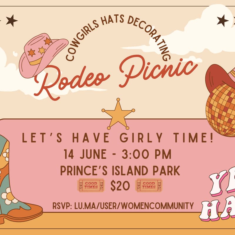 Cover Image for Cowgirls Hats Decorating Rodeo Picnic