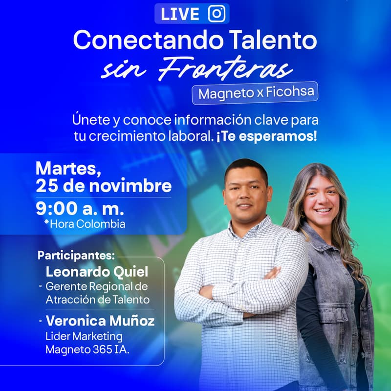 Cover Image for Conectando talento sin fronteras | Magneto + Ficohsa