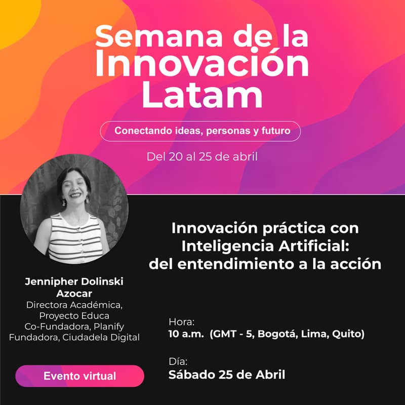 Cover Image for Innovación práctica con Inteligencia Artificial: del entendimiento a la acción