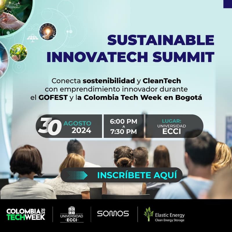 Cover Image for Sustainable InnovaTech Summit #ColombiaTechWeek