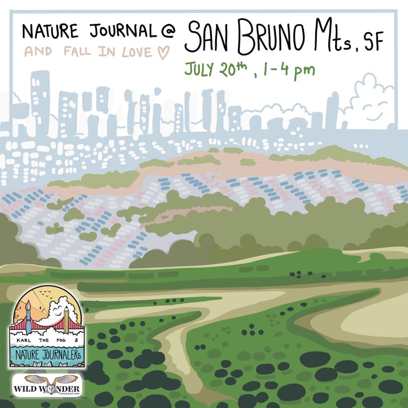 Cover Image for Nature Journaling @San Bruno Mountain State & County Park, San Francisco