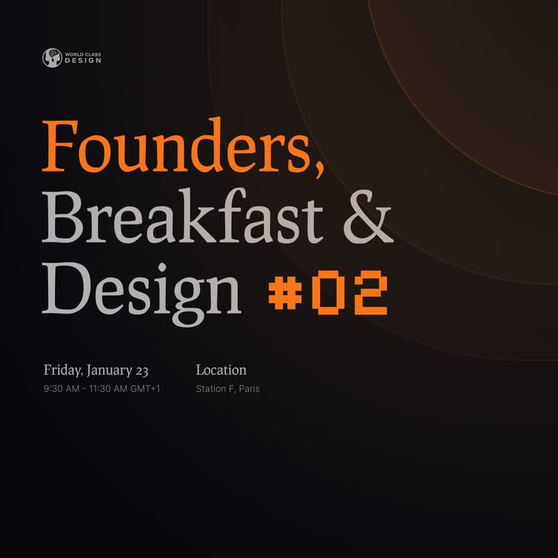 Cover Image for Founders, Breakfast & Design #02