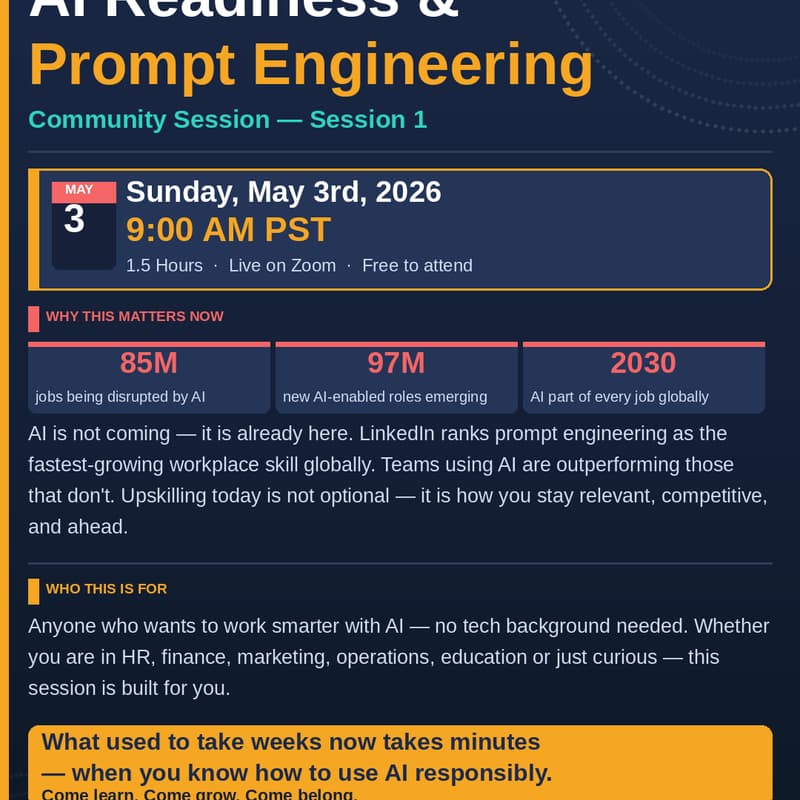 Cover Image for AI Readiness & Prompt Engineering