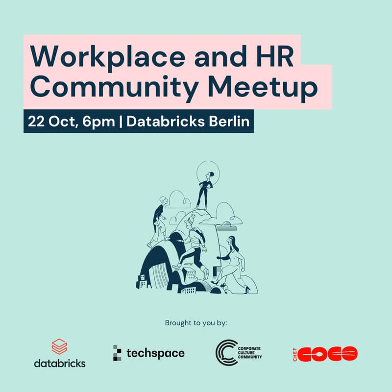 Cover Image for Opening New Doors: Workplace and HR Community Meet-Up at Databricks Berlin