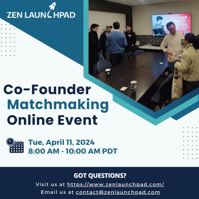 Cover Image for Co-Founder Matchmaking Event
