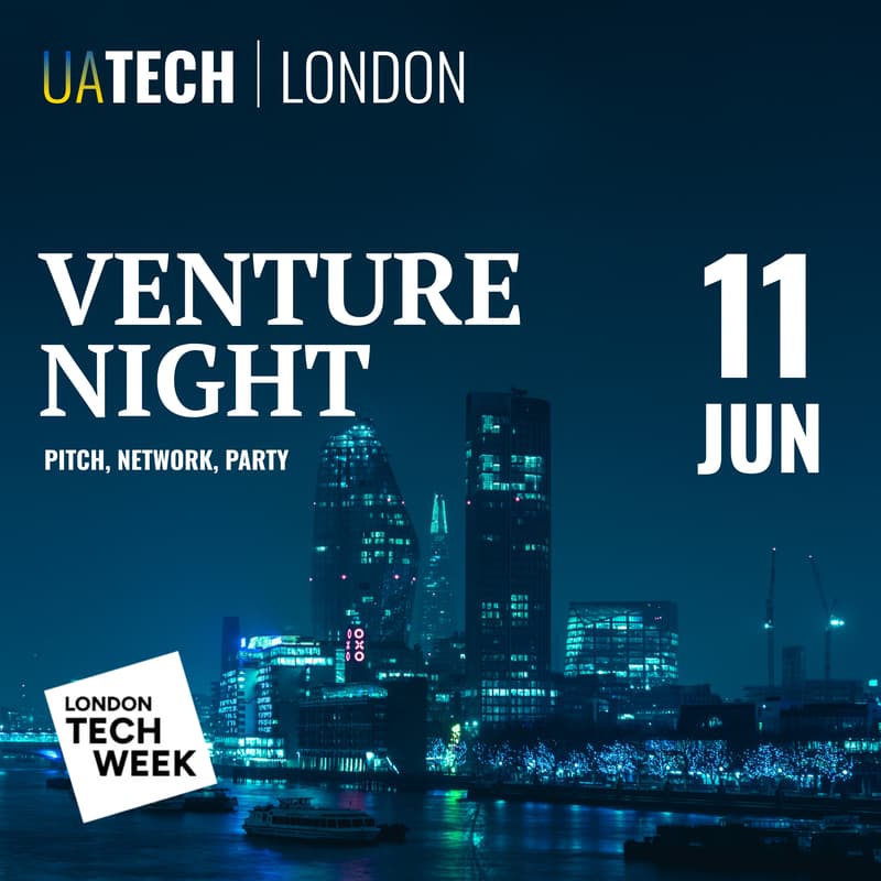 Cover Image for UAtech Venture Night @ London Tech Week (TENTATIVE DATE) – The Ultimate Startup & Investor Experience!