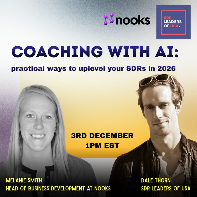 Cover Image for Coaching with AI: practical ways to uplevel your SDRs in 2026
