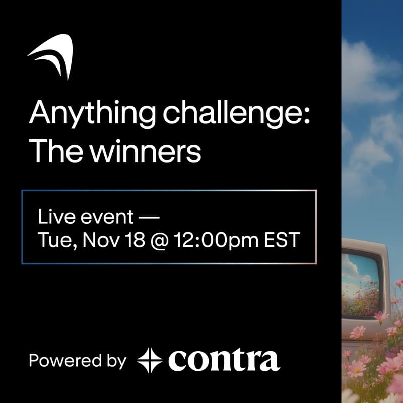 Cover Image for Anything Challenge: Winner's Announcement