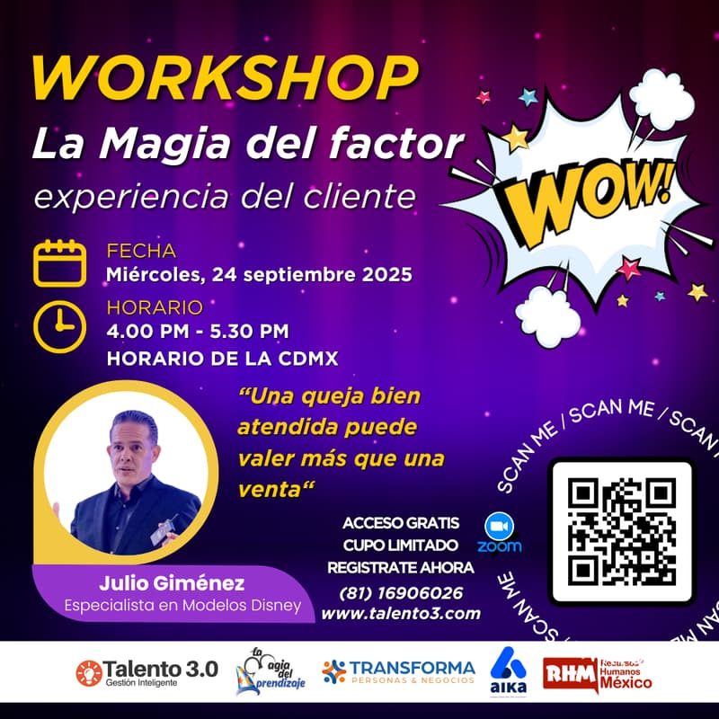 Cover Image for La Magia del factor ¡WOW! en la experiencia del cliente