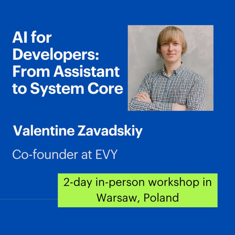 Cover Image for AI for Developers: From Assistant to System Core