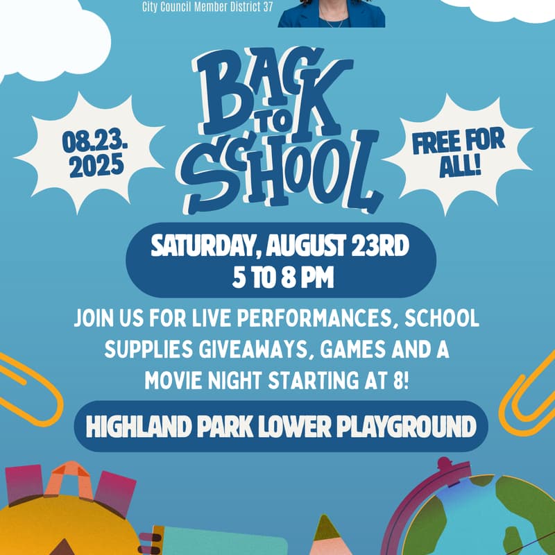 Cover Image for NYCDGA at Back-to-School Day in Highland Park