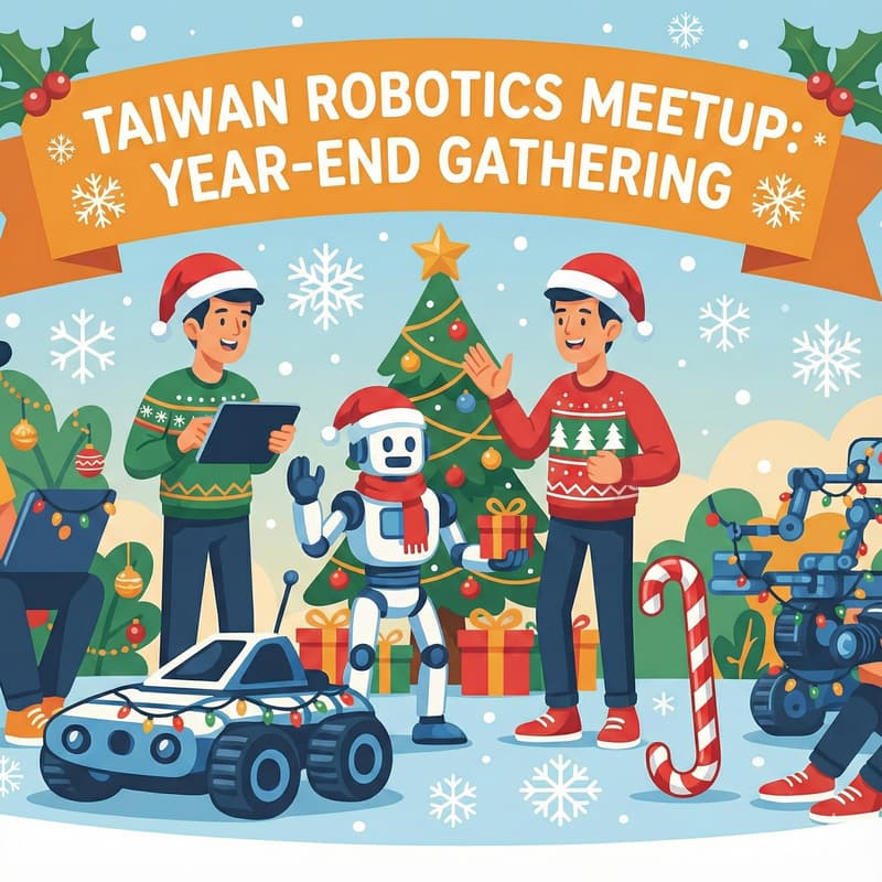 Cover Image for Taiwan Robotics Meetup 年末小聚 | 台北場