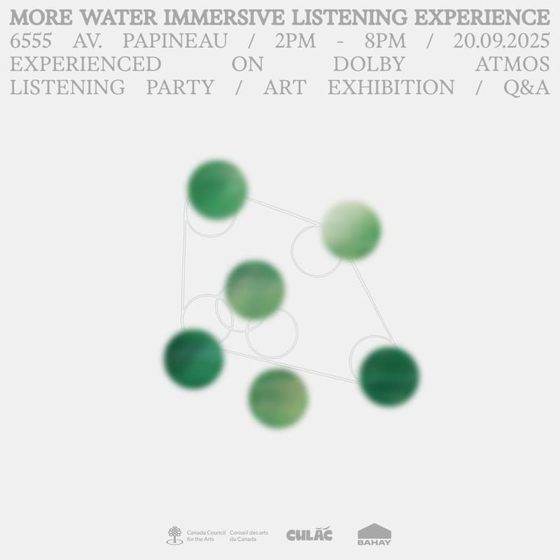 Cover Image for more water: Immersive Listening Experience