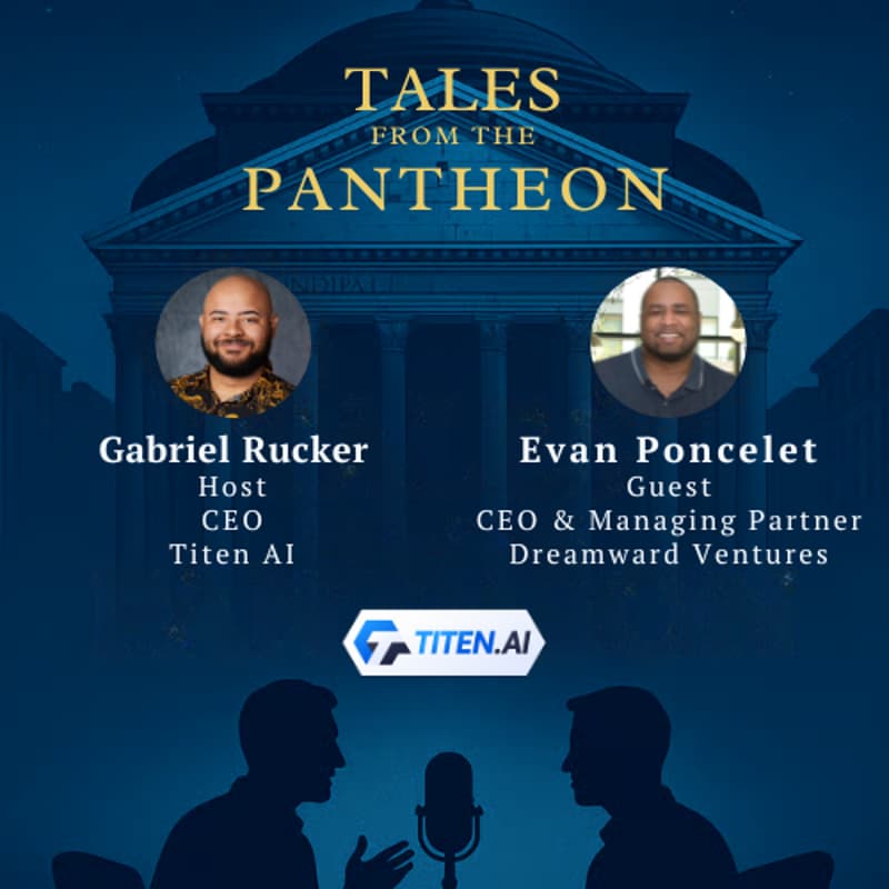 Cover Image for Tales from the Pantheon: Evan Poncelet with Dreamward Ventures & Venture Black