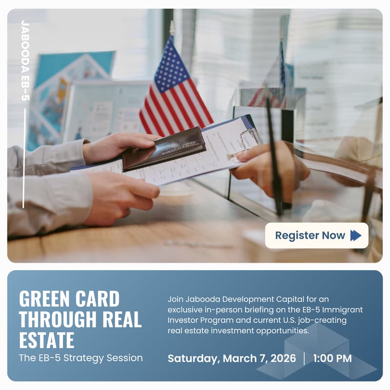Cover Image for Green Card Through Real Estate: The EB-5 Strategy Session