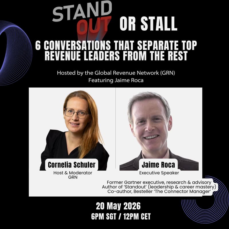Cover Image for Stand Out or Stall: The 6 Conversations That Separate Top Revenue Leaders from the Rest