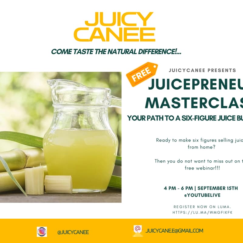 Cover Image for Juicepreneur Masterclass:Your Path to a Six-Figure Juice Business