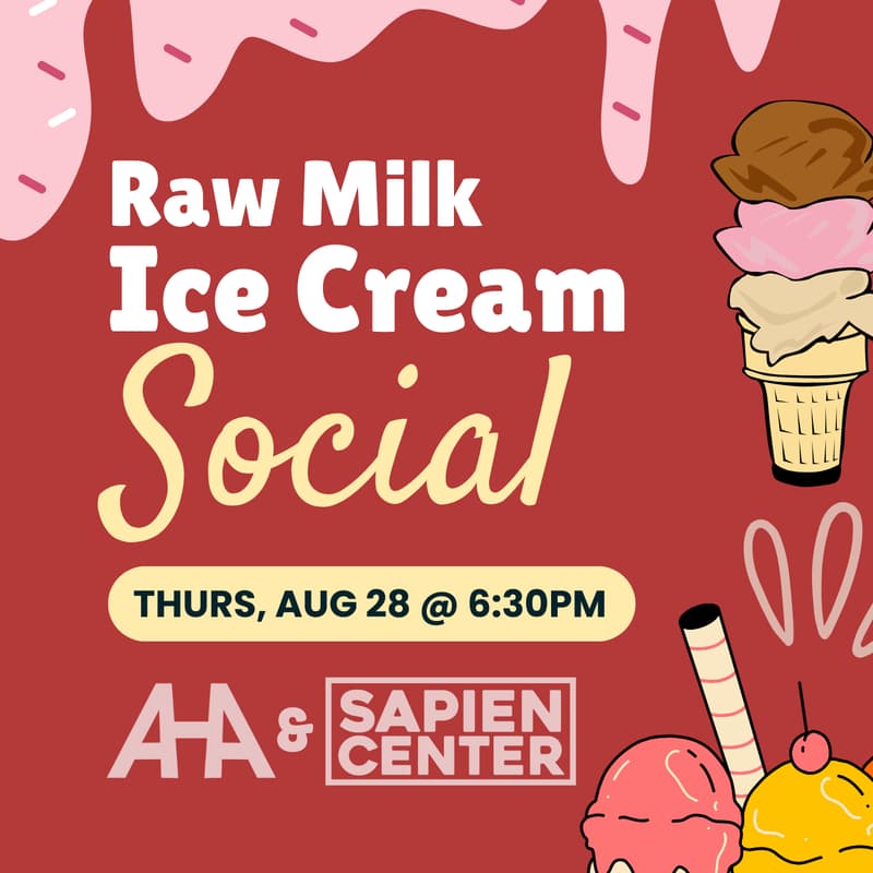 Cover Image for Raw Milk Ice Cream Social