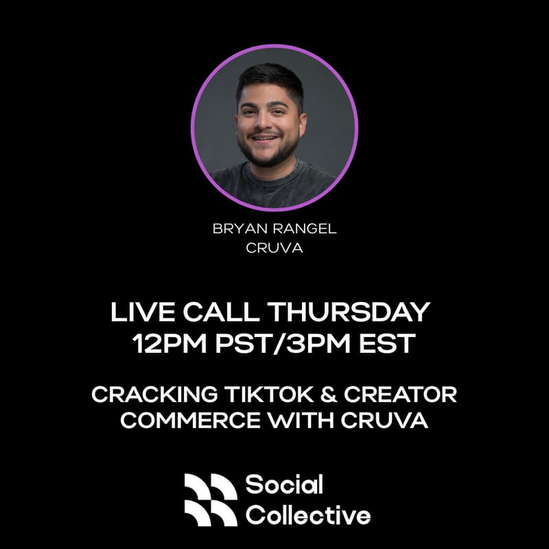Cover Image for Cracking TikTok & Creator Commerce with Bryan Rangel of Cruva