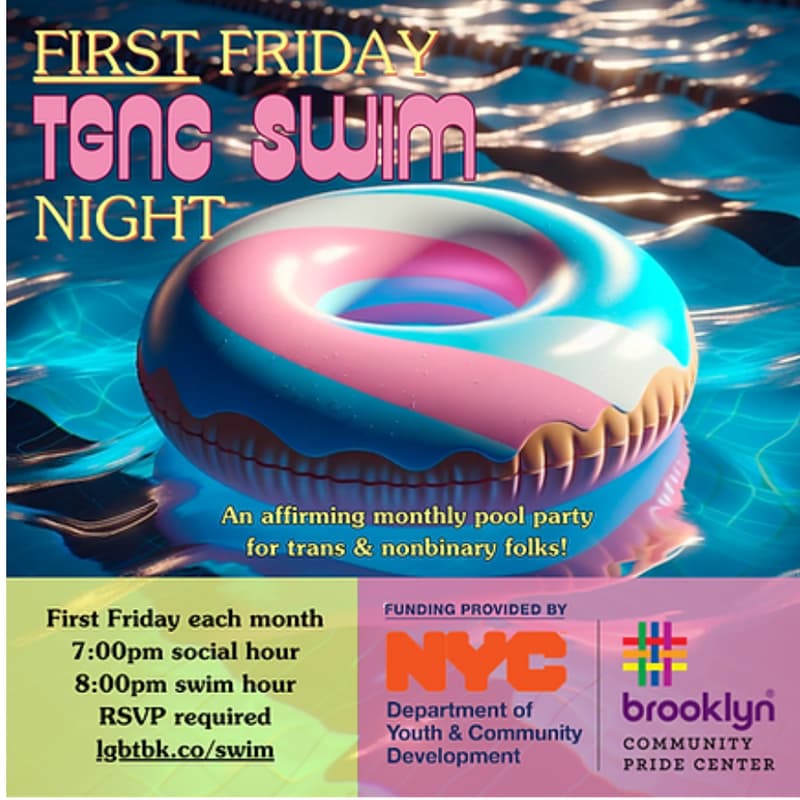 Cover Image for February TGNC Swim Night
