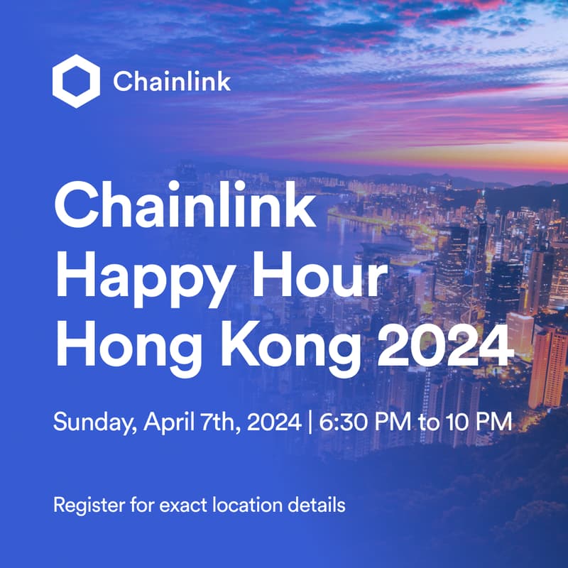 Cover Image for Chainlink Happy Hour Hong Kong 2024