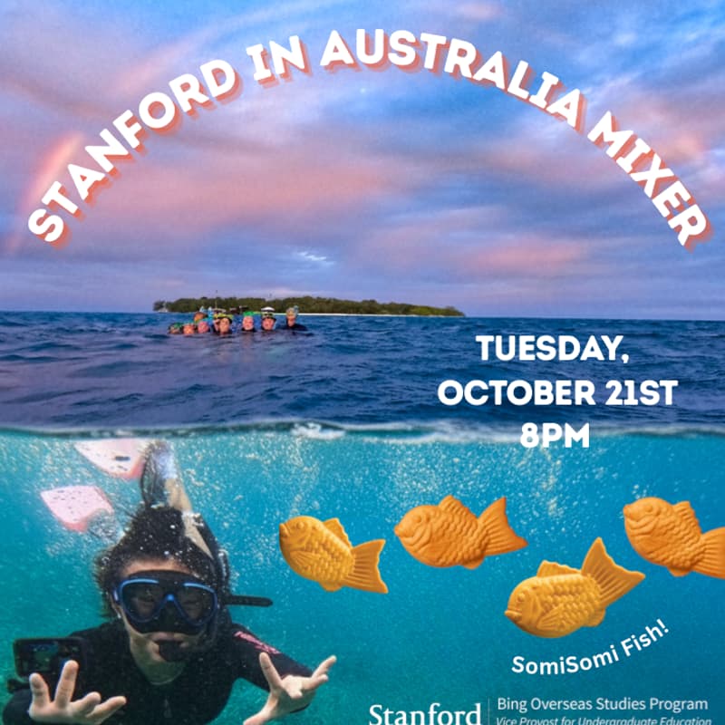 Cover Image for Stanford BOSP Australia Mixer 🐨🌿🐠🪸🐢
