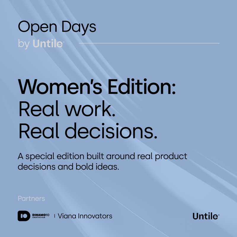 Cover Image for Open days by Untile | Women's Edition: Real work. Real decisions.
