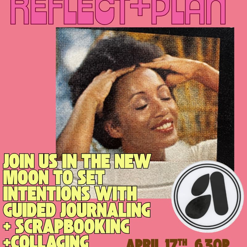 Cover Image for Reflect + Plan in the new moon