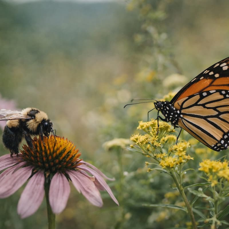Cover Image for 🐝 Native Pollinators with guest speaker Andrey Jones w/ tea, honey and cookies